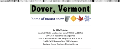 Dover ED Updates Email